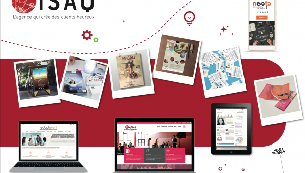 Isaq, agence de communication print et web